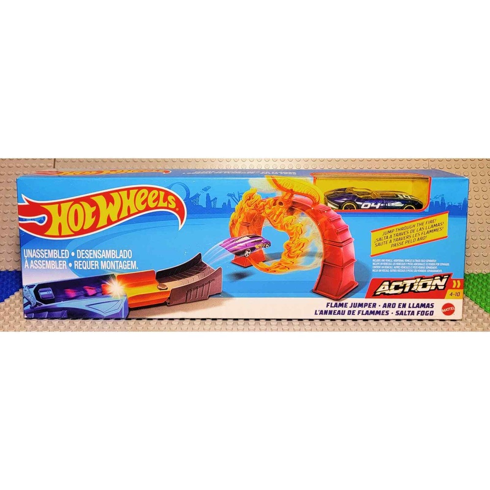 Hot Wheels Flame Jumper Toy Playset Exclusive Car Diecast Collectible Deadstock